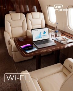Wi-Fi в бизнес-джете