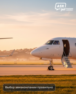 Выбор компании частного самолета — бизнес-авиация ASK JET