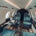 Cessna Citation Ascend — серийный пассажирский салон с плоским полом