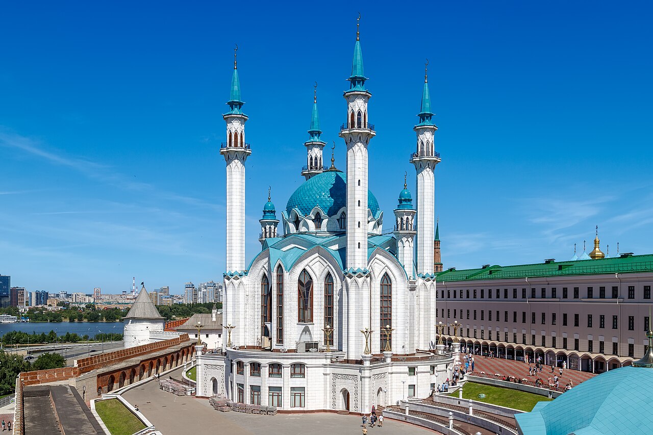 Частный самолёт в Казань — мечеть Кул-Шариф в Казанском кремле