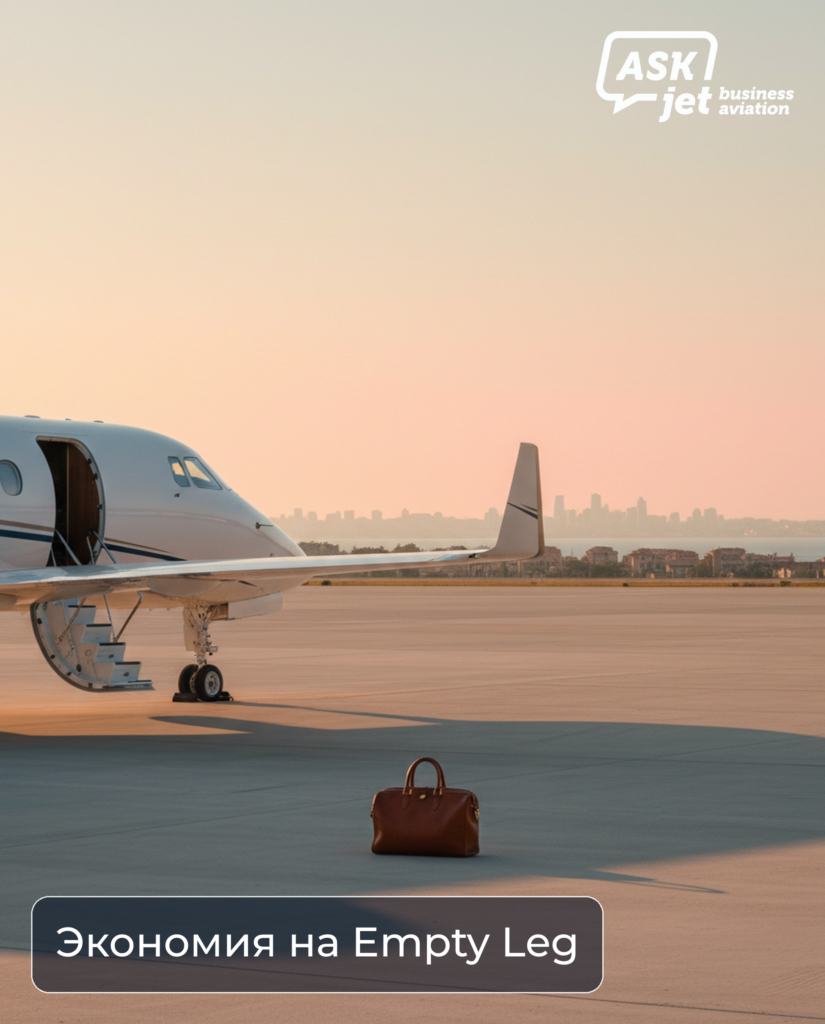 Пассажир в салоне самолёта — сколько можно сэкономить на Empty Leg