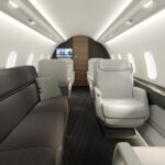 Bombardier Challenger 3500 — задняя часть салона