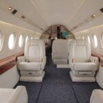 Falcon 2000LX — реальный салон, фото 1
