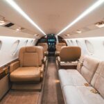 Falcon 50EX — общий вид пассажирского салона