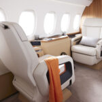 Dassault Falcon 6X — клубная группа кресел
