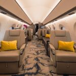 Gulfstream G700 — просторный пассажирский салон Qatar Executive