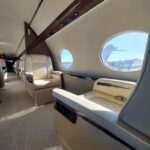 Gulfstream G800 — отделка пассажирского салона