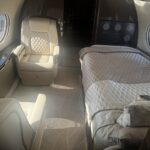 Gulfstream G800 — зона отдыха со спальным местом