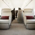 Bombardier Global 5500 — передняя часть пассажирского салона