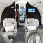 Hawker 4000 — пассажирский салон