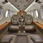 King Air 350i — общий вид пассажирского салона