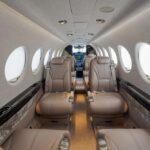 King Air 360 — общий вид пассажирского салона