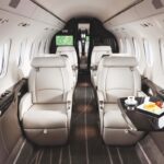 Cessna Citation Longitude — клубная группа кресел со столом